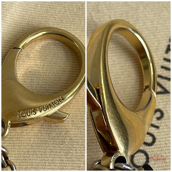 Authentic LOUIS VUITTON Tortoise Shell Bag Charm - Picture 11 of 12